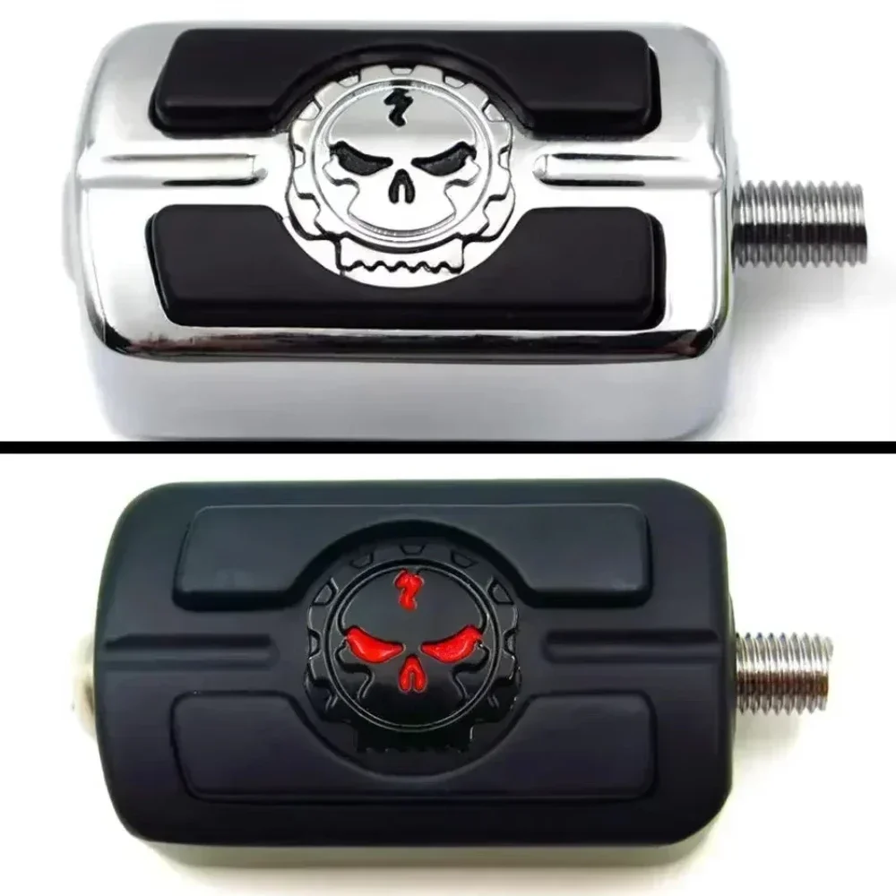 Abu Garcia Reel Revo - Motorcycle Willie Skull Shifter Foot Peg