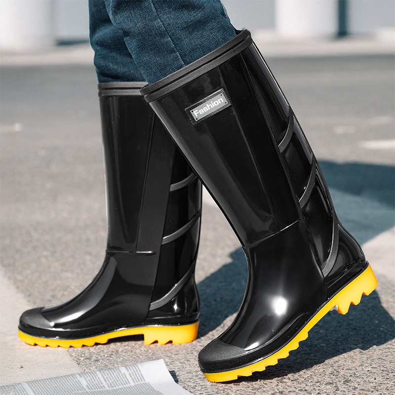 Fishing Boots - Men Fashion Long Tube Rain Boots