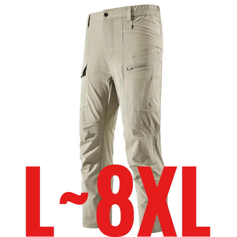 Plus Size 8XL Men's Casual Pan - Fishing Pants Waterproof recension och pris