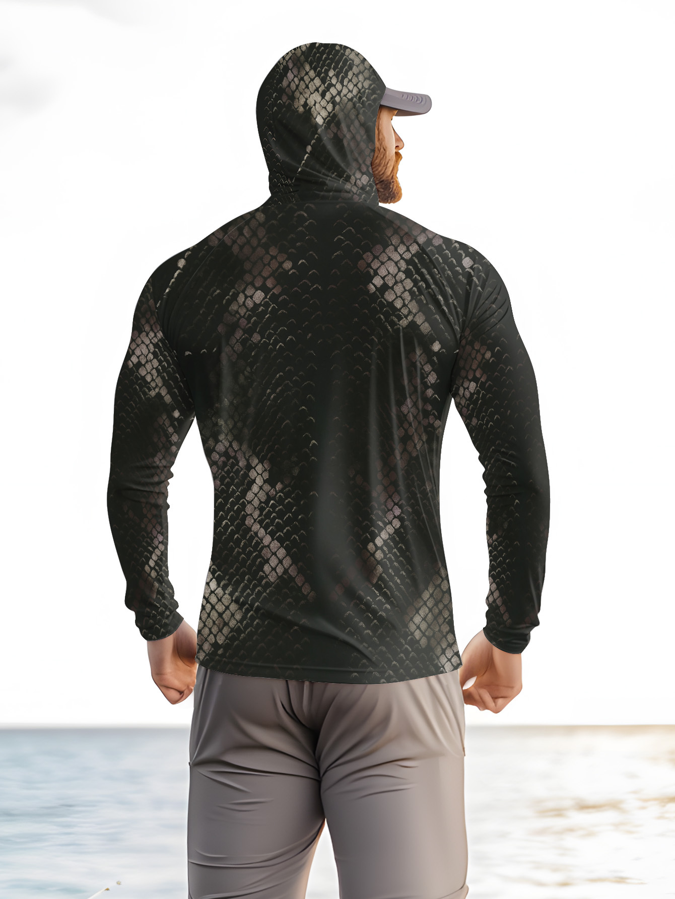 Men's Fishing Hooded Long-Slee - Fishing Hoodie recension och pris