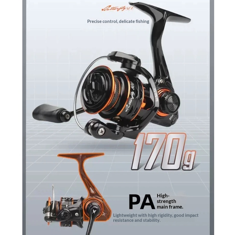 Butterfly Spinning Reel 800 Si - Abu Garcia Reel Revo recension och pris