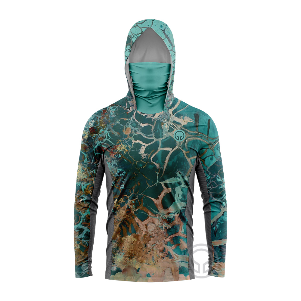 UPF50+ Sun-Protective Men Fish - Fishing Hoodie recension och pris