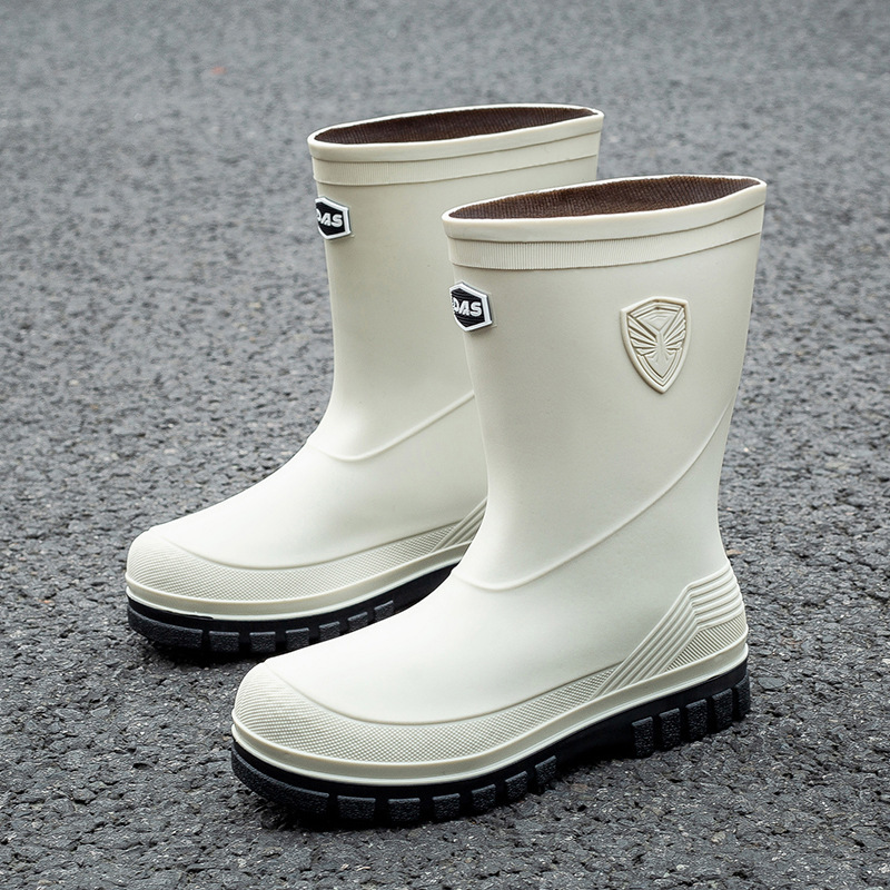 Men's Rain Boots Fashion Mid-C - Fishing Boots recension och pris