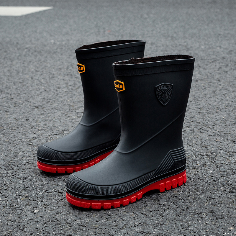 Men's Rain Boots Fashion Mid-C - Fishing Boots recension och pris